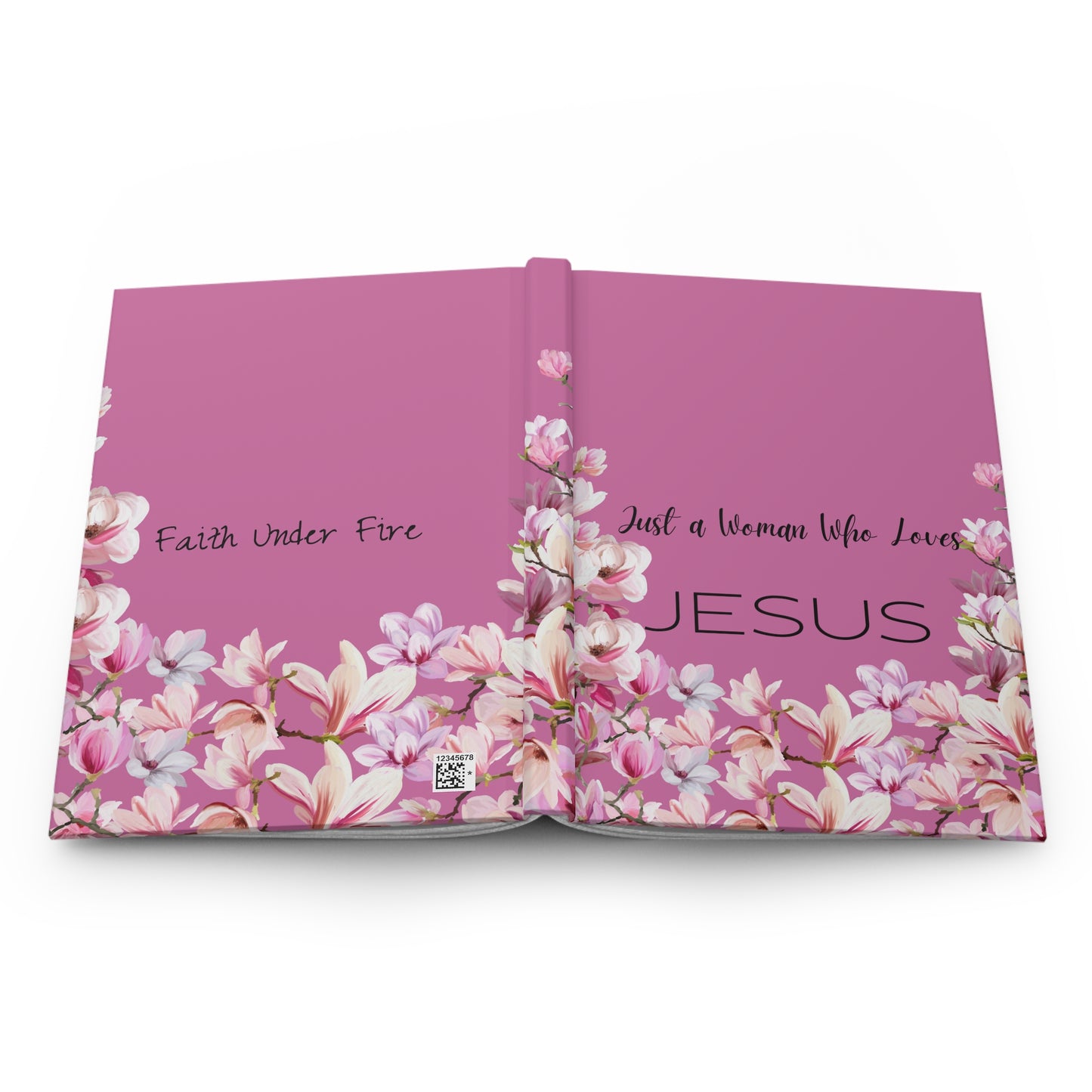 Just A Woman Lined Journal- Light Pink