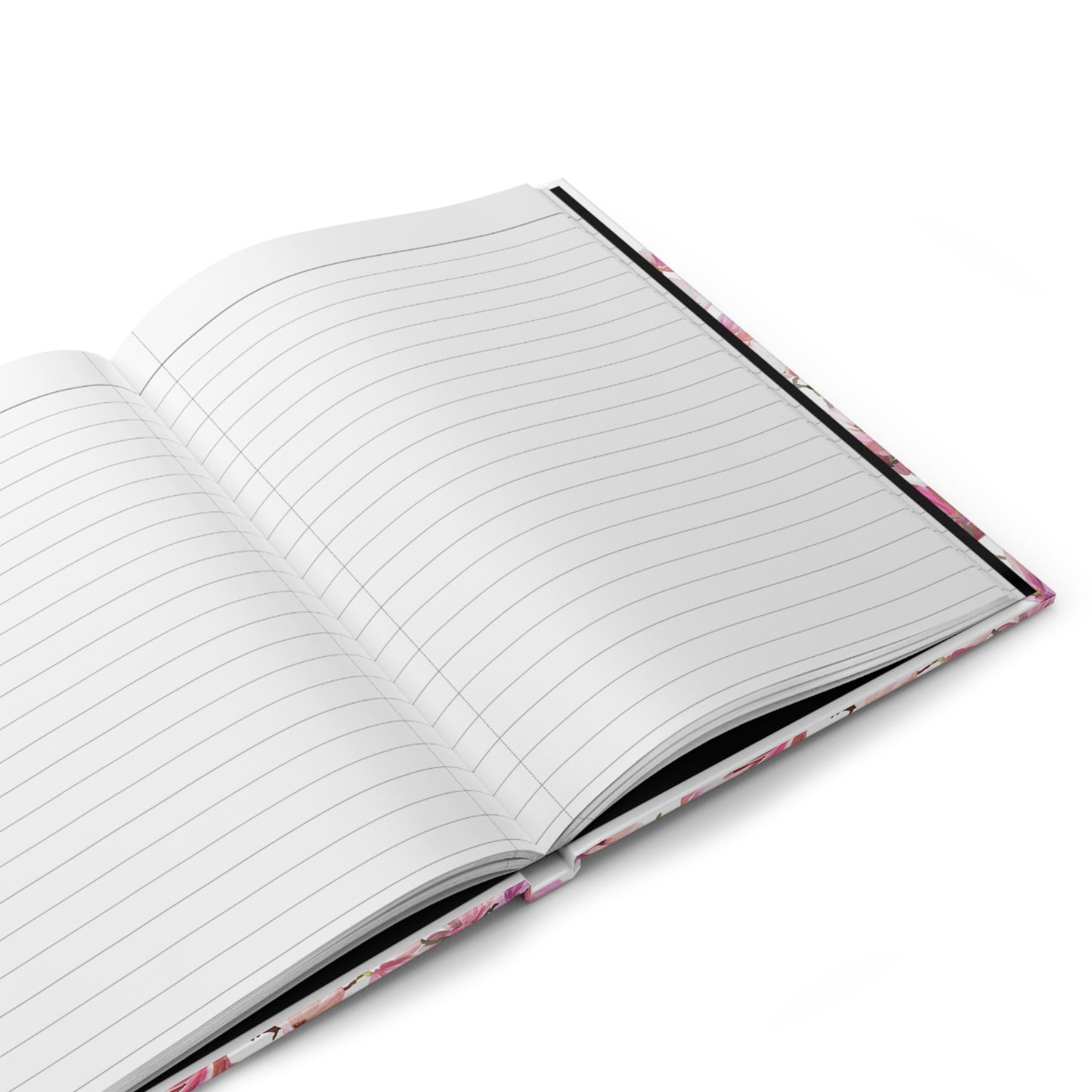 Just A Woman Lined Journal- White