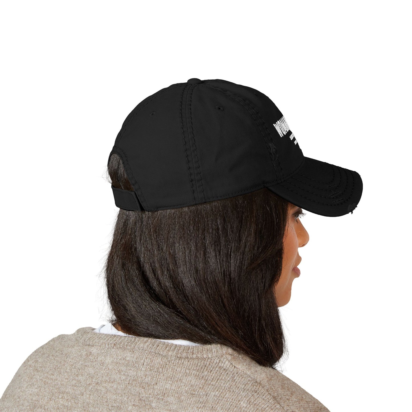 Woman of God Distressed Dad Hat