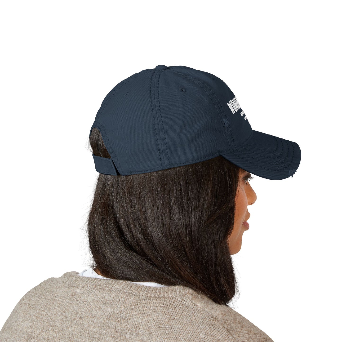 Woman of God Distressed Dad Hat