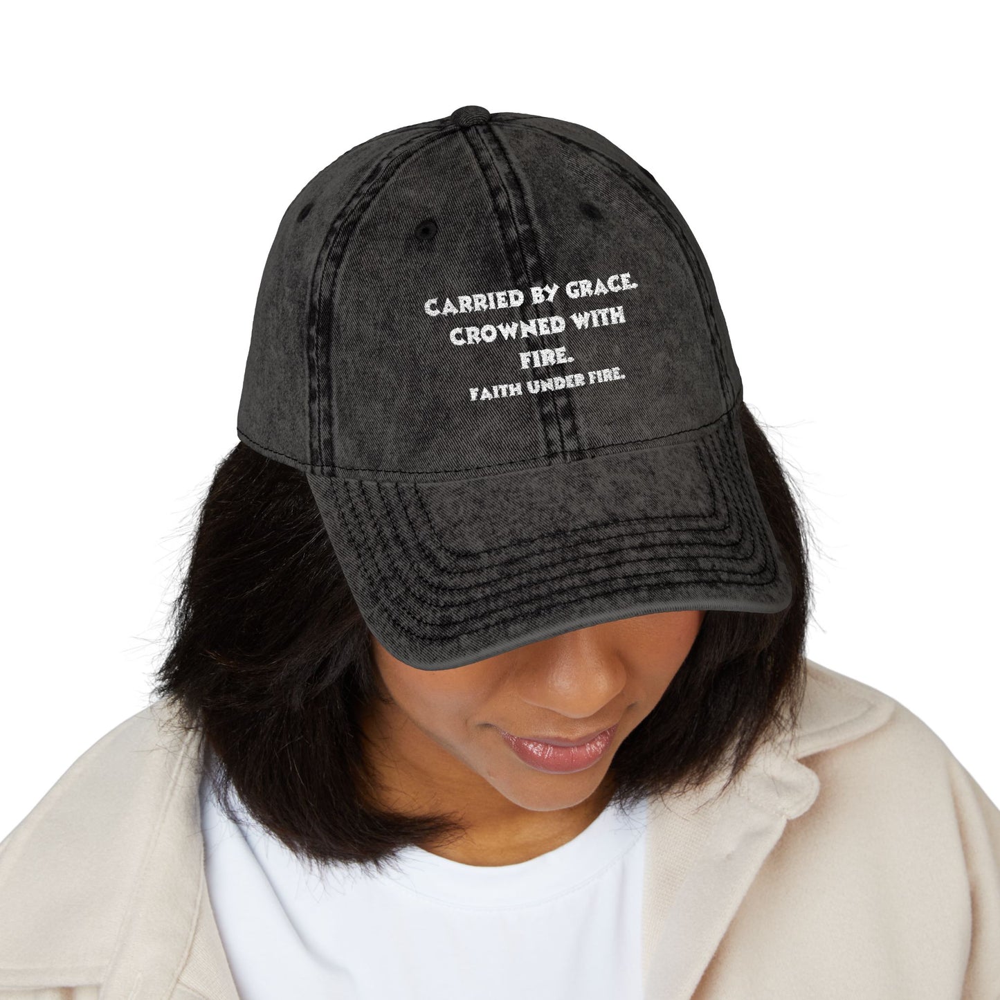 Carried By Grace Vintage Cap