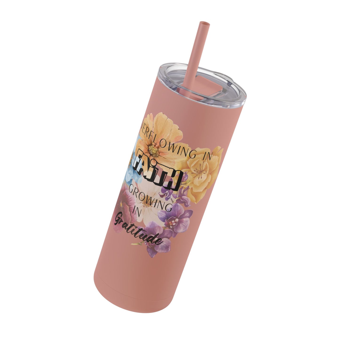 Faith and Gratitude Tumbler
