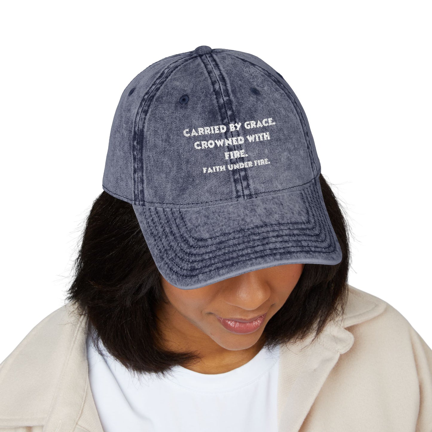 Carried By Grace Vintage Cap