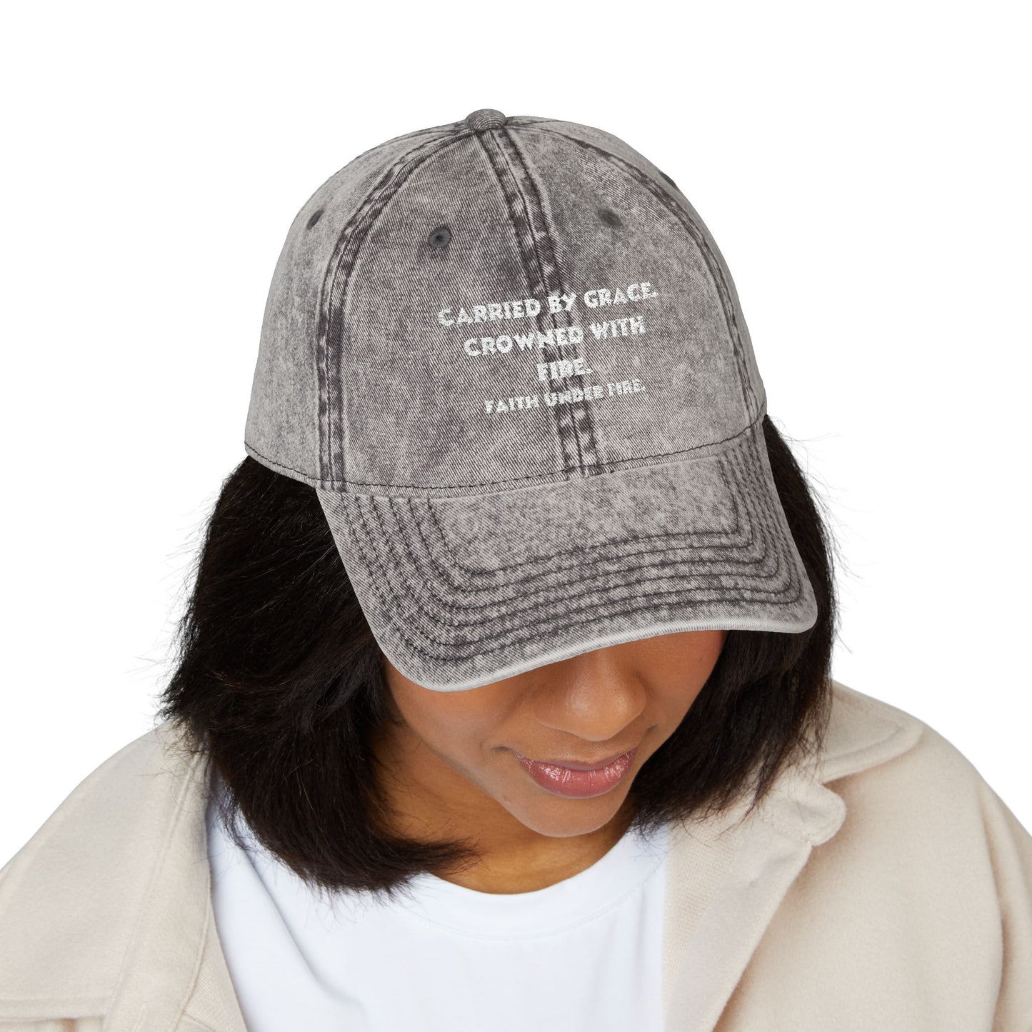Carried By Grace Vintage Cap