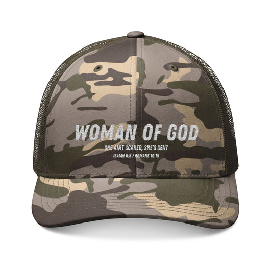 Woman of God Camo Hat