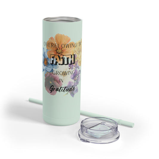 Faith and Gratitude Tumbler