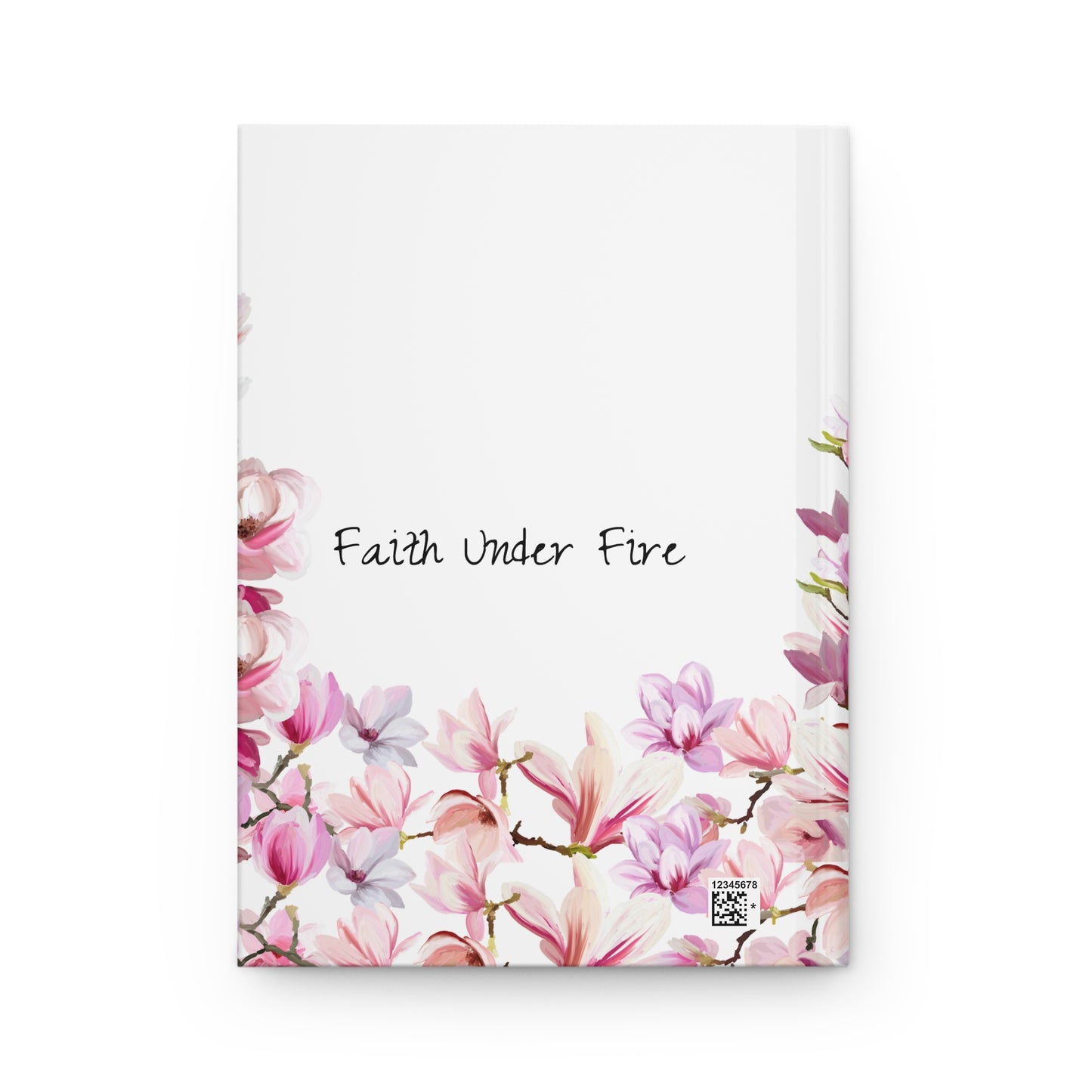 Just A Woman Lined Journal- White