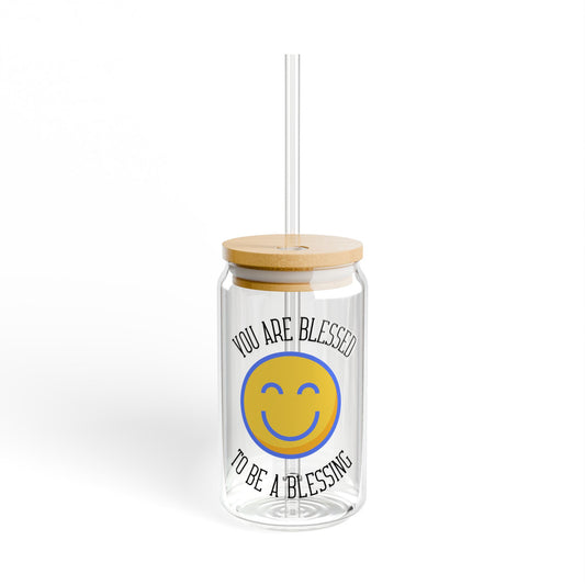 You Are Blessed Cup & Straw